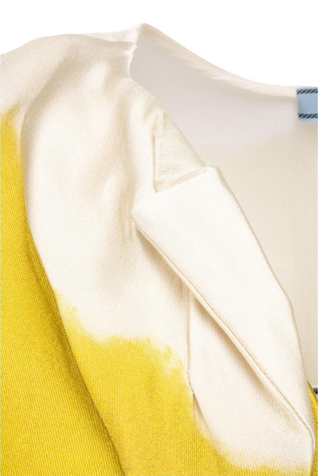 Prada Size 4 2023 Silk Two Tone Sleeveless Tops