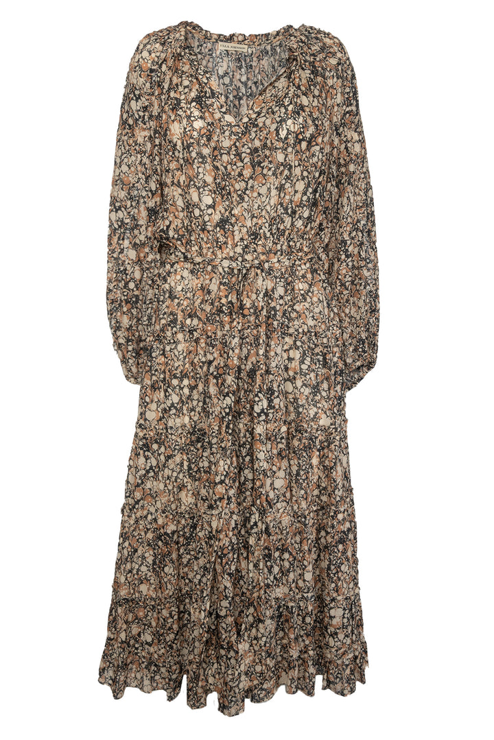 Ulla Johnson Size 8 Long Sleeve Tiered Dress