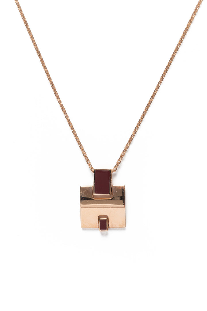 Hermes Eileen H Pendant Necklace