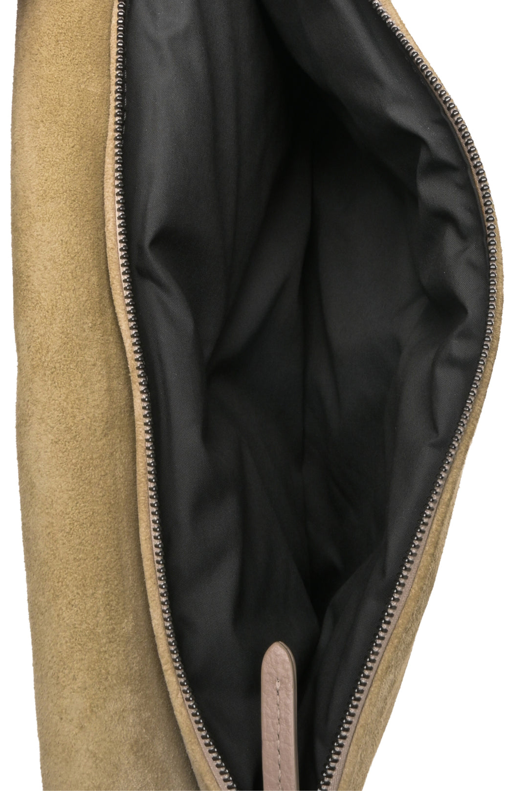 Brunello Cucinelli Monili Trim Suede Messenger Bag