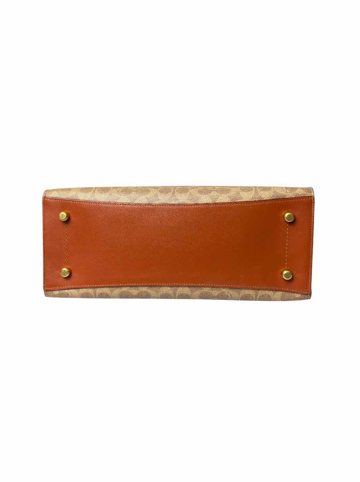 Coach Charlie Carryall Coated Canvas Monogram Tote