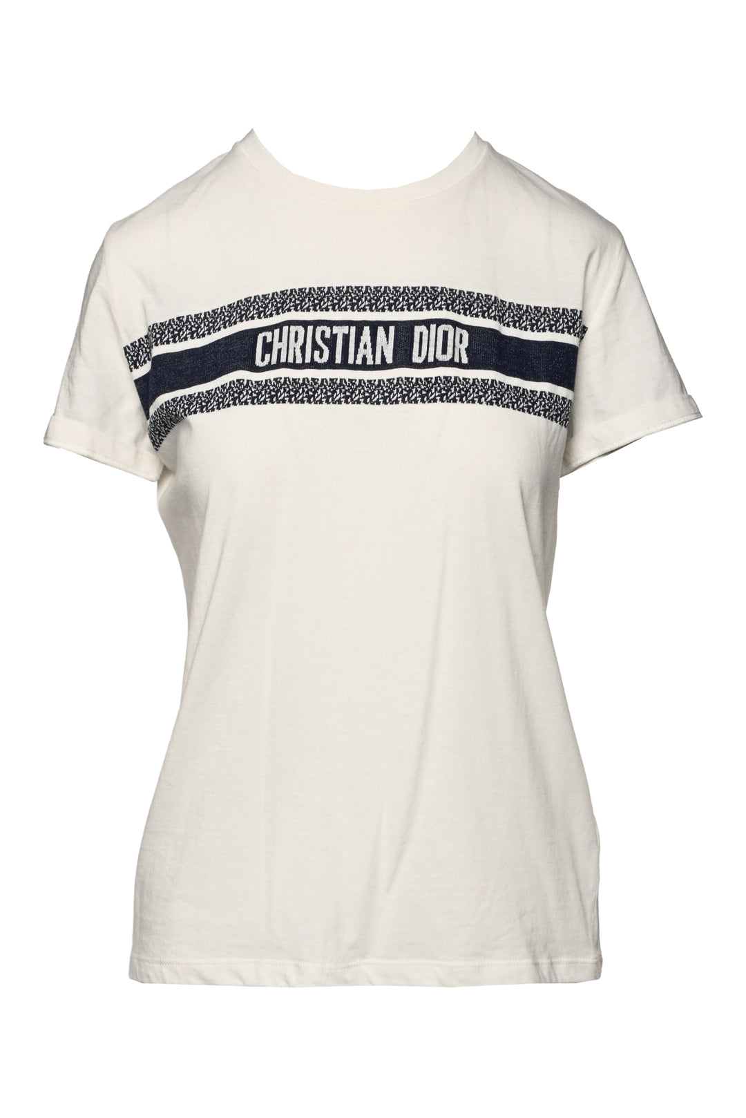 Dior Size M Logo Cotton T-Shirt