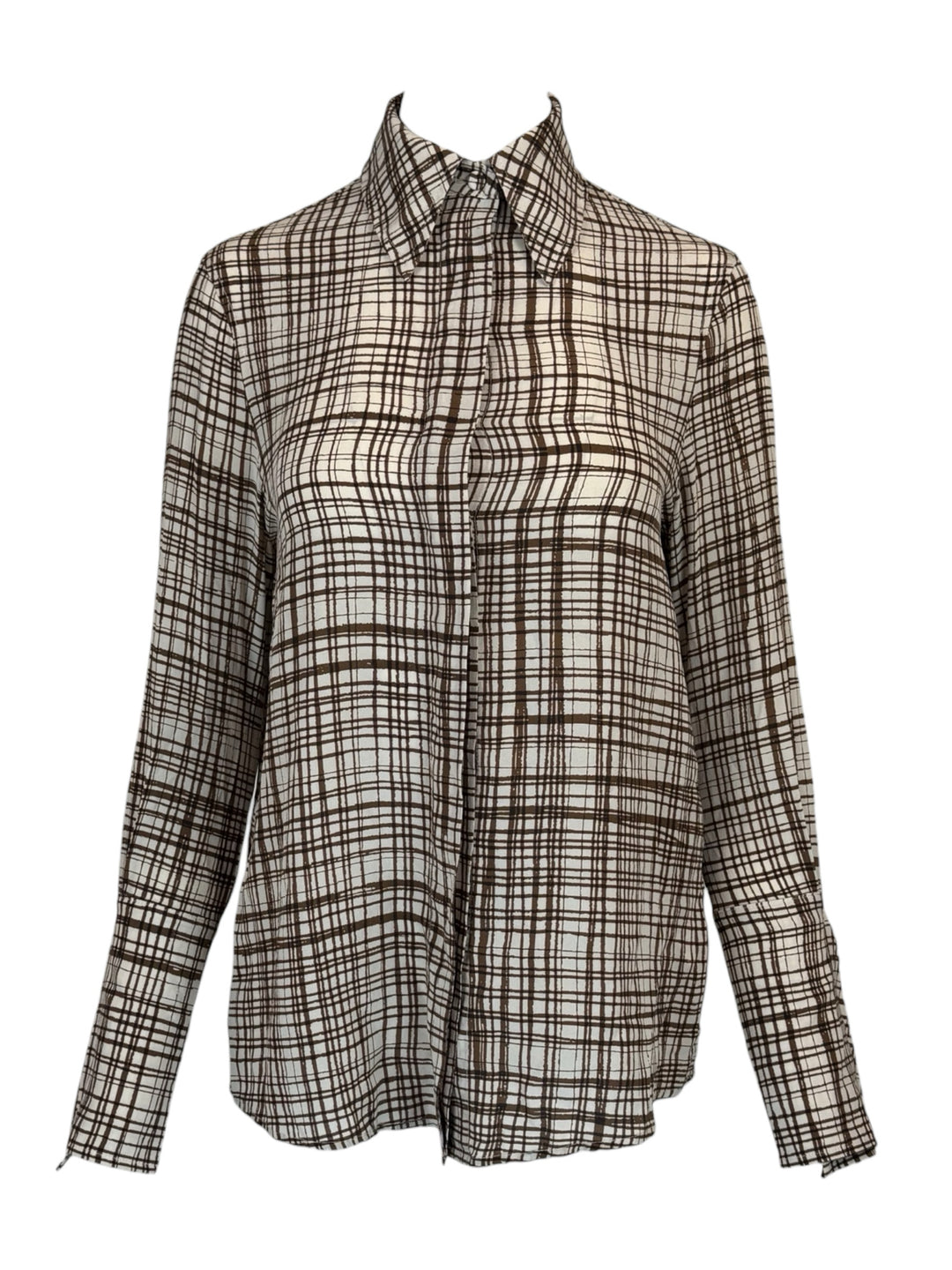 Erika Cavallini Size 38 Pattern Blouse