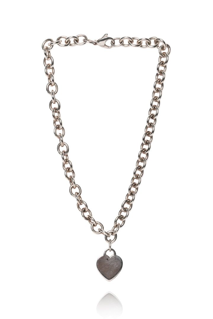 Tiffany & Co Heart Tag Necklace