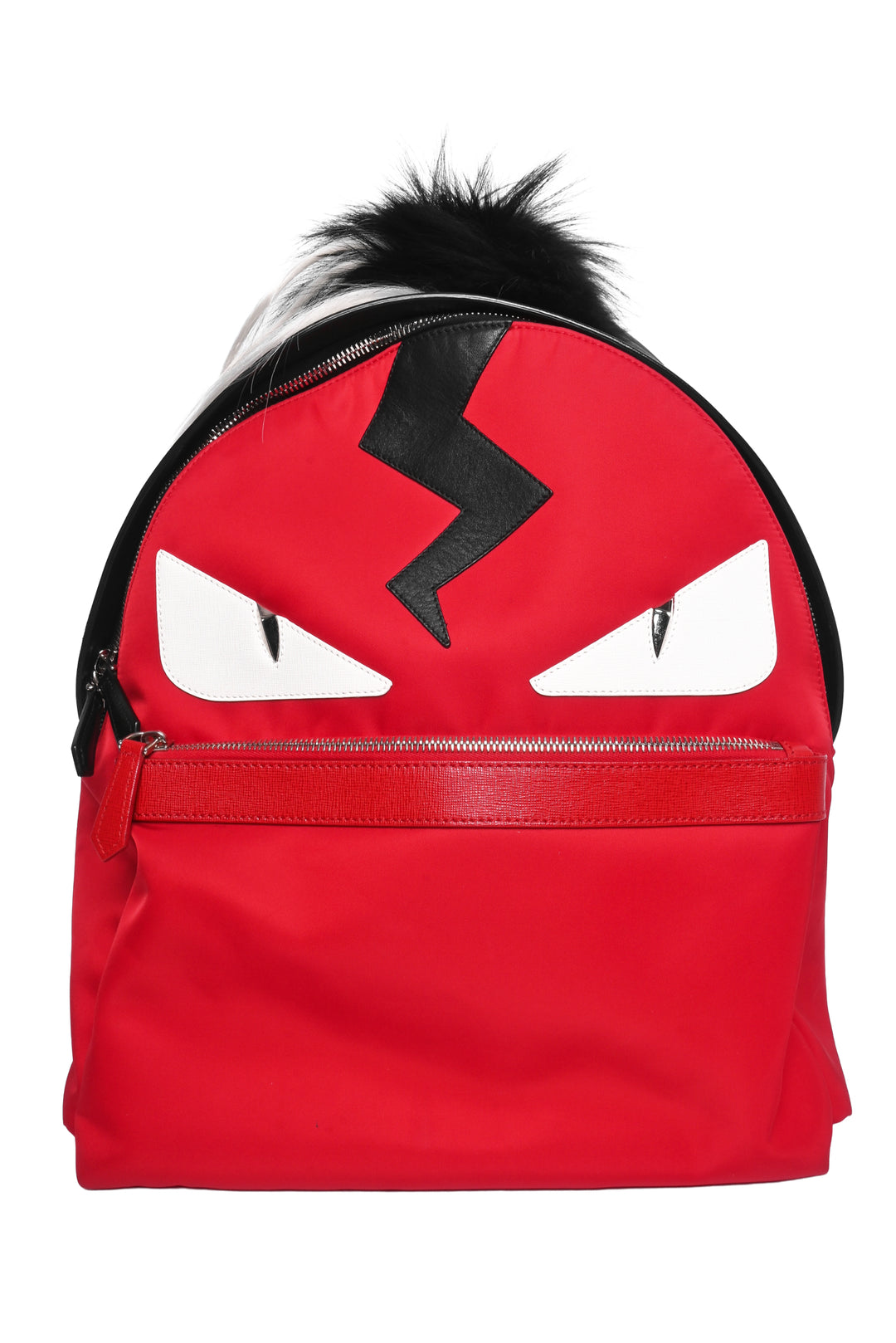 Fendi Nylon & Leather Monster Eye BackPack