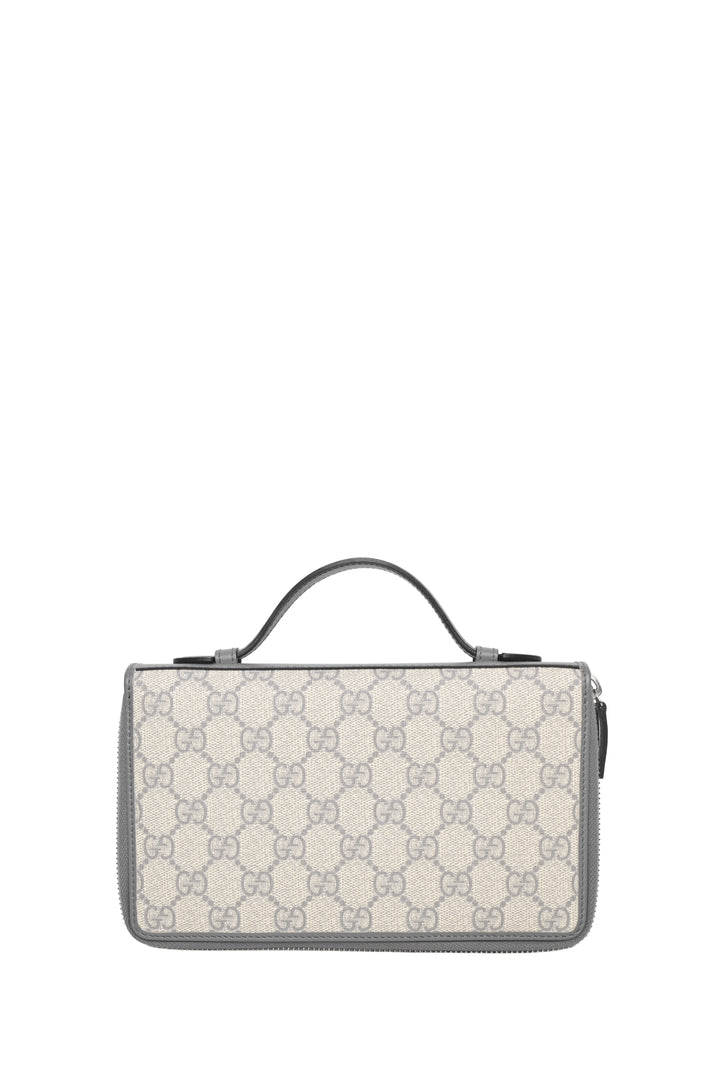 Gucci GG Monogram Coated Canvas Travel Document Case & Wallet Clutch