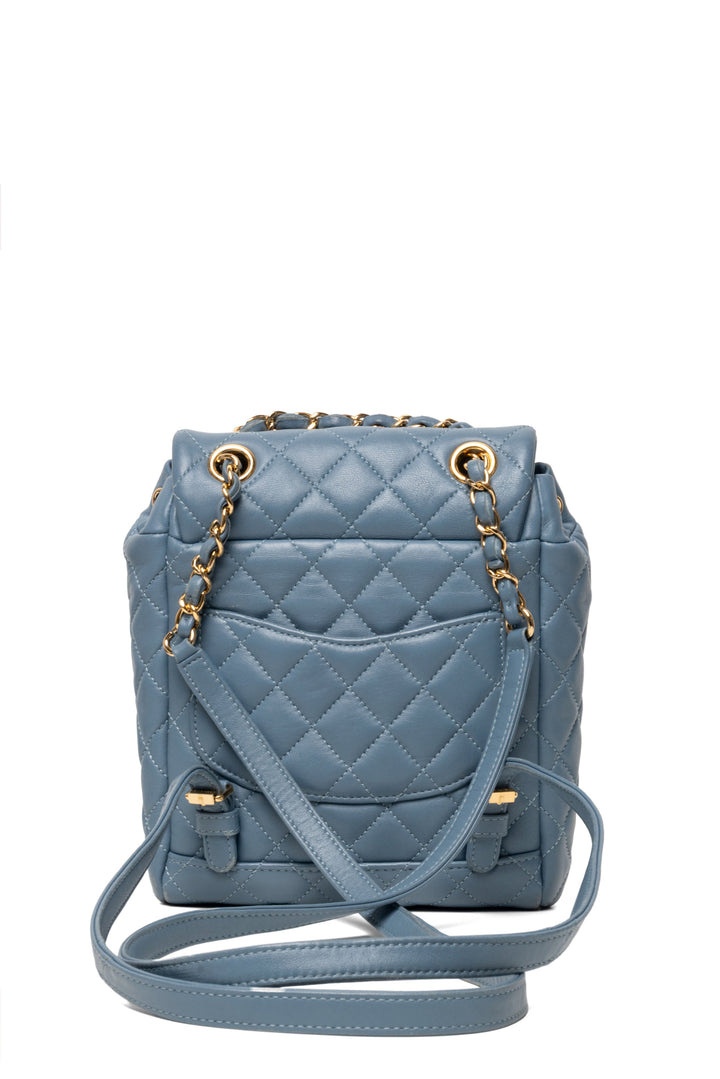 Chanel 2019 Quilted Leather Mini Urban Spirit BackPack