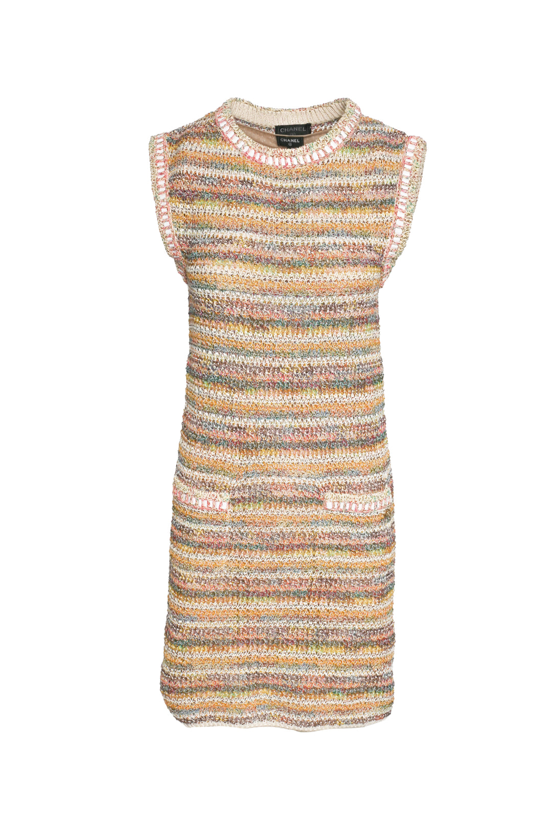 Chanel Size 36 2017 'Cuba' Collection Knit Dress