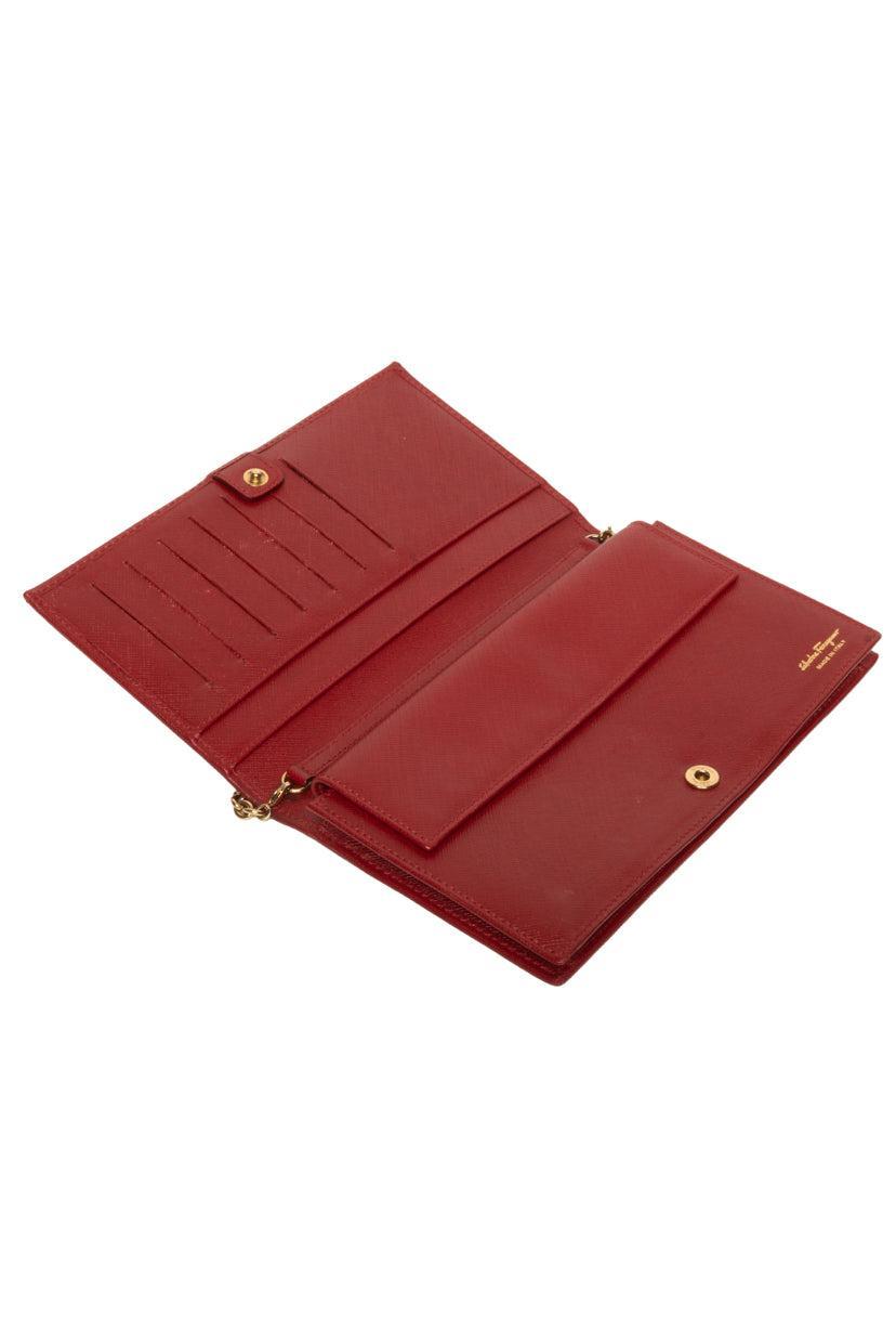 Salvatore Ferragamo Vara Bow Wallet on Chain