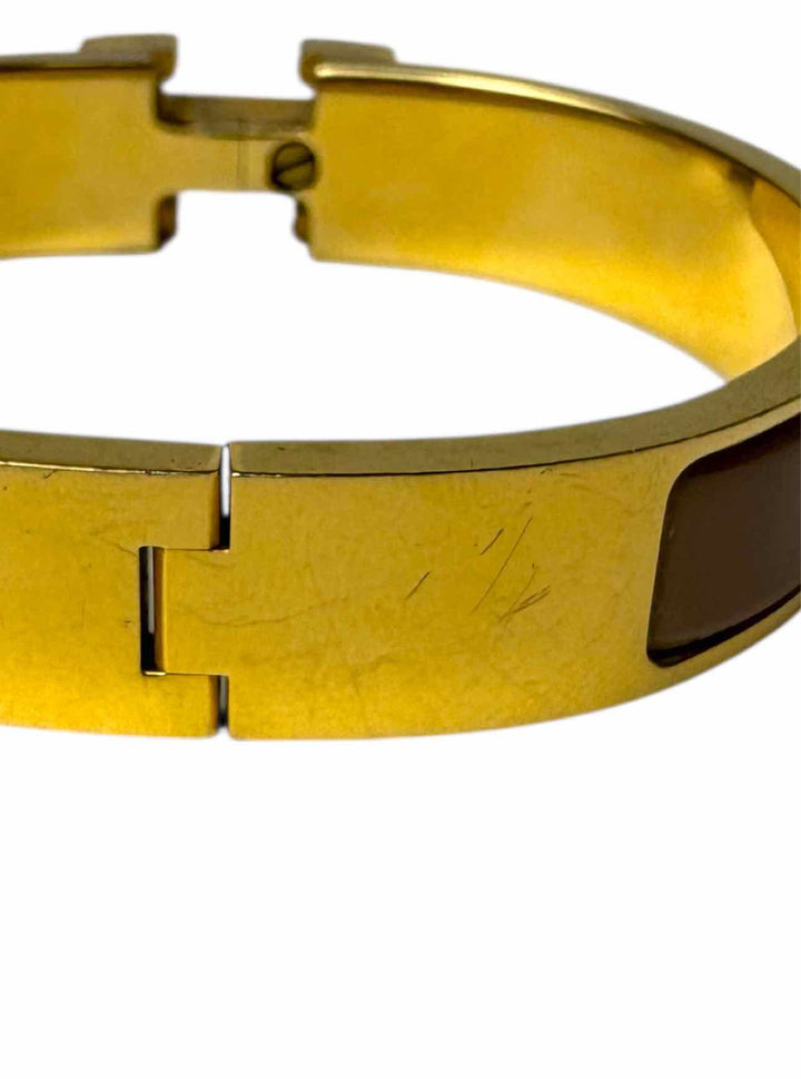 Hermes Clic H Enamel Bracelet