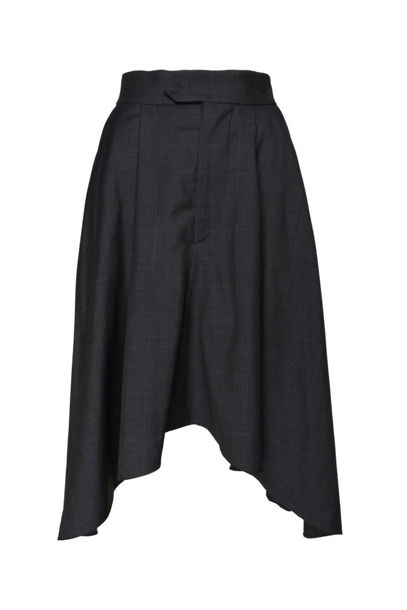 Isabel Marant Size 38 Plaid Drape Skirt