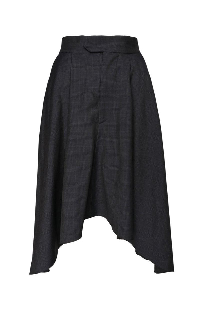 Isabel Marant Size 38 Plaid Drape Skirt