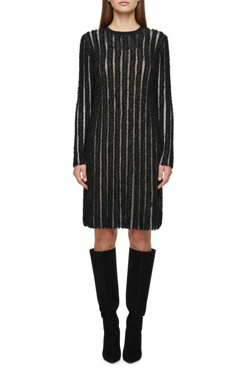 Louis Vuitton Size M Midi Knit Dress