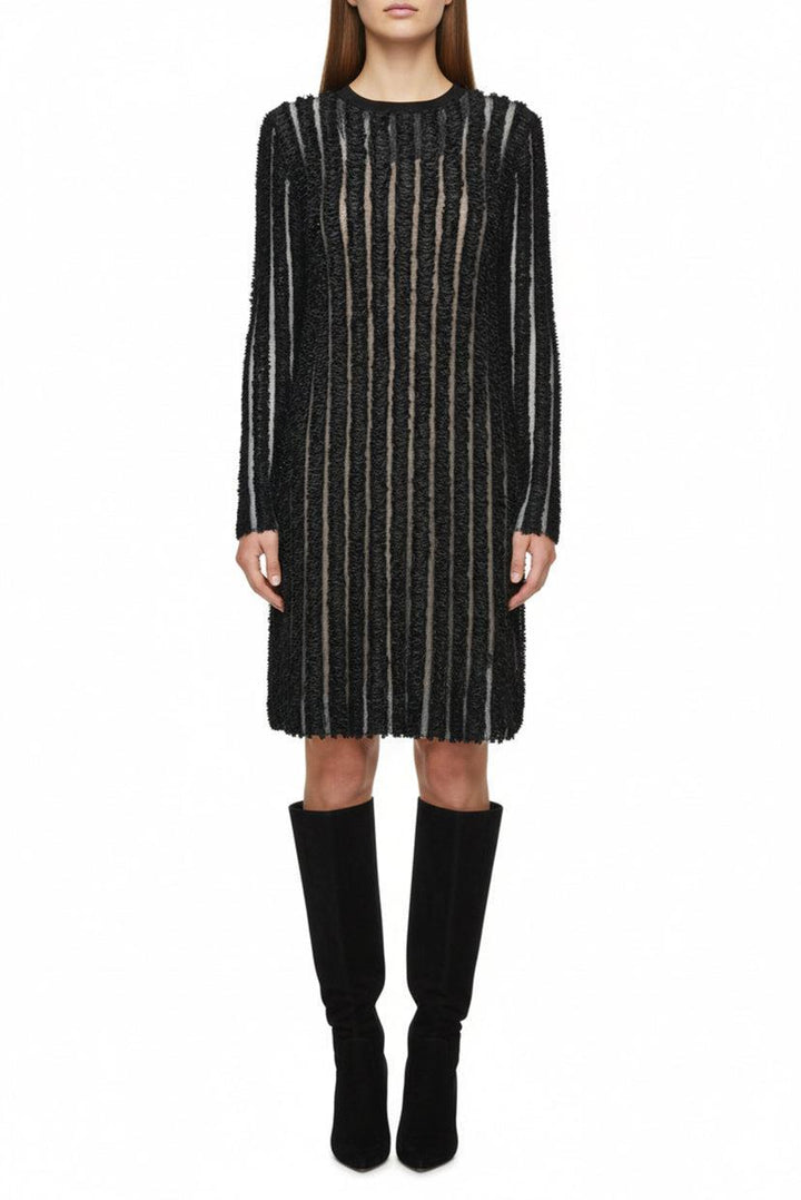 Louis Vuitton Size M Midi Knit Dress