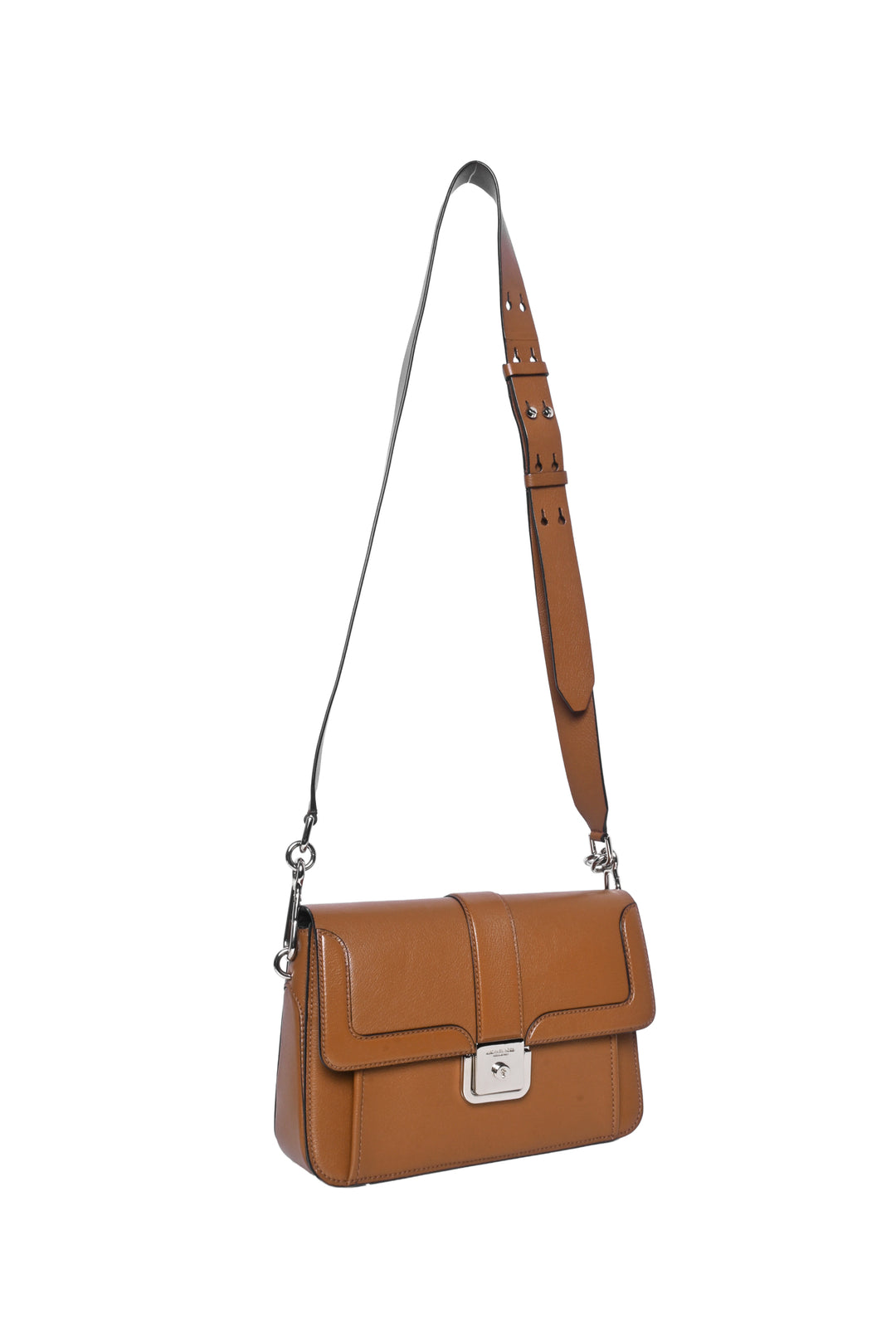Michael Kors Collection Leather Crawford Shoulder Bag