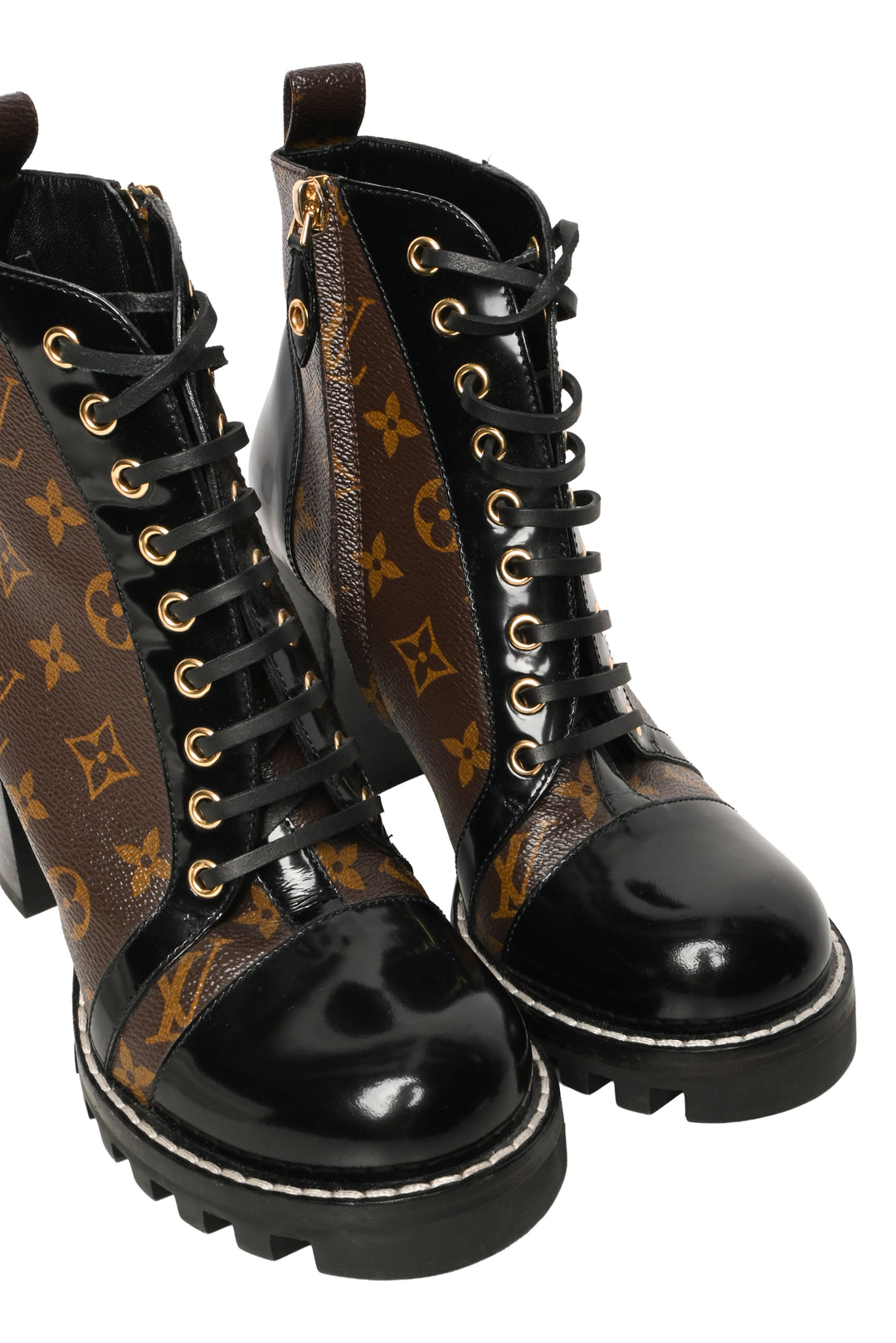 Louis Vuitton Size 38.5 Star Trail Ankle Boots