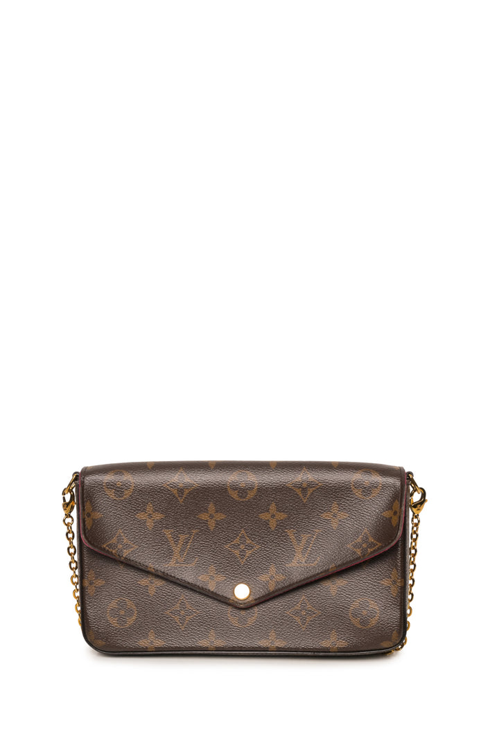Louis Vuitton 2020 Monogram Pochette Felicie Crossbody