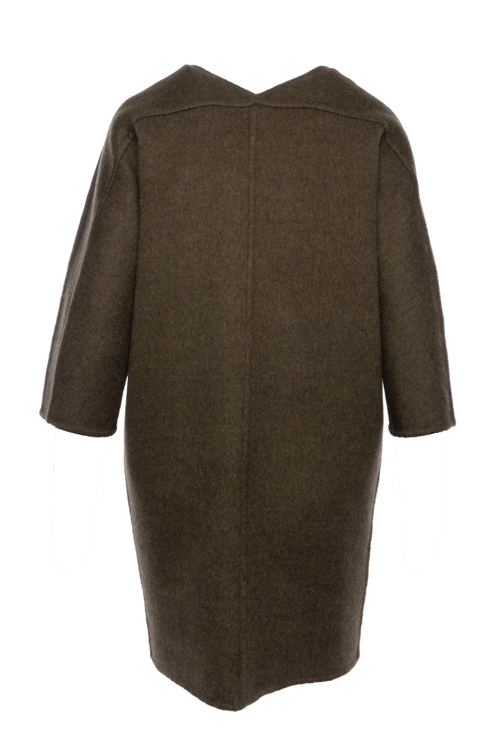 Maison Martin Margiela Size 36 Reversible Cashmere Coat Dress