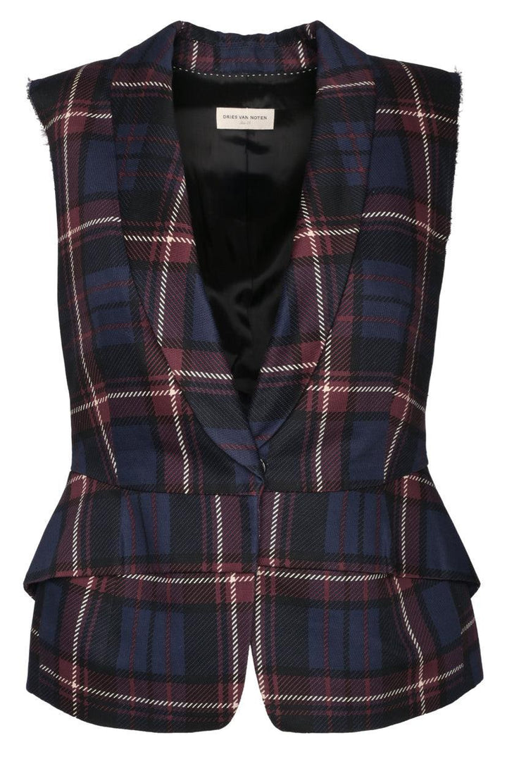 Dries Van Noten Size 38 Raw Hem Vest