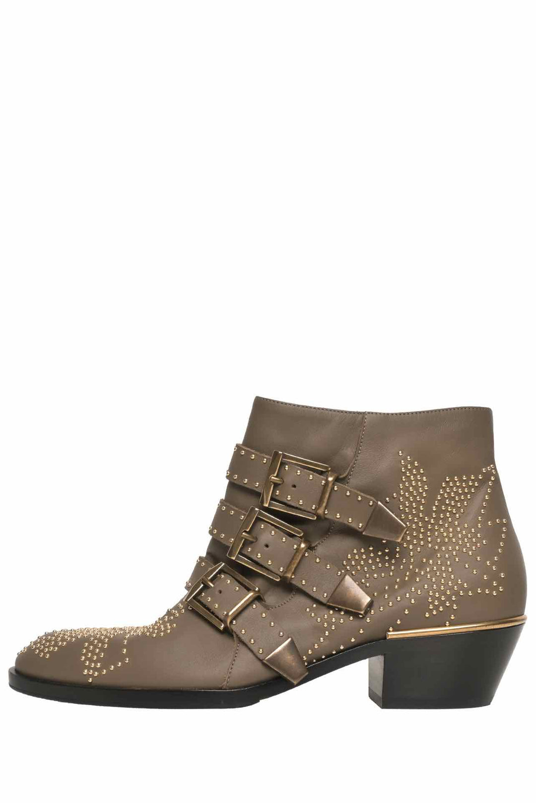 Chloe Size 37 Susanna Stud Buckle Ankle Boots