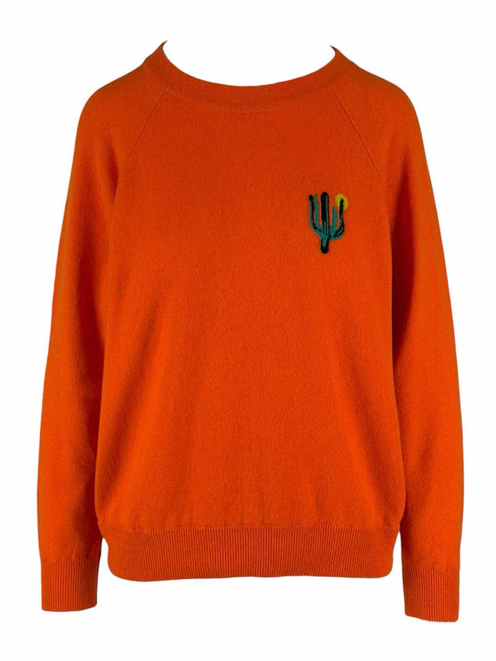 Queene and Belle Size M Cactus Cashmere Sweater