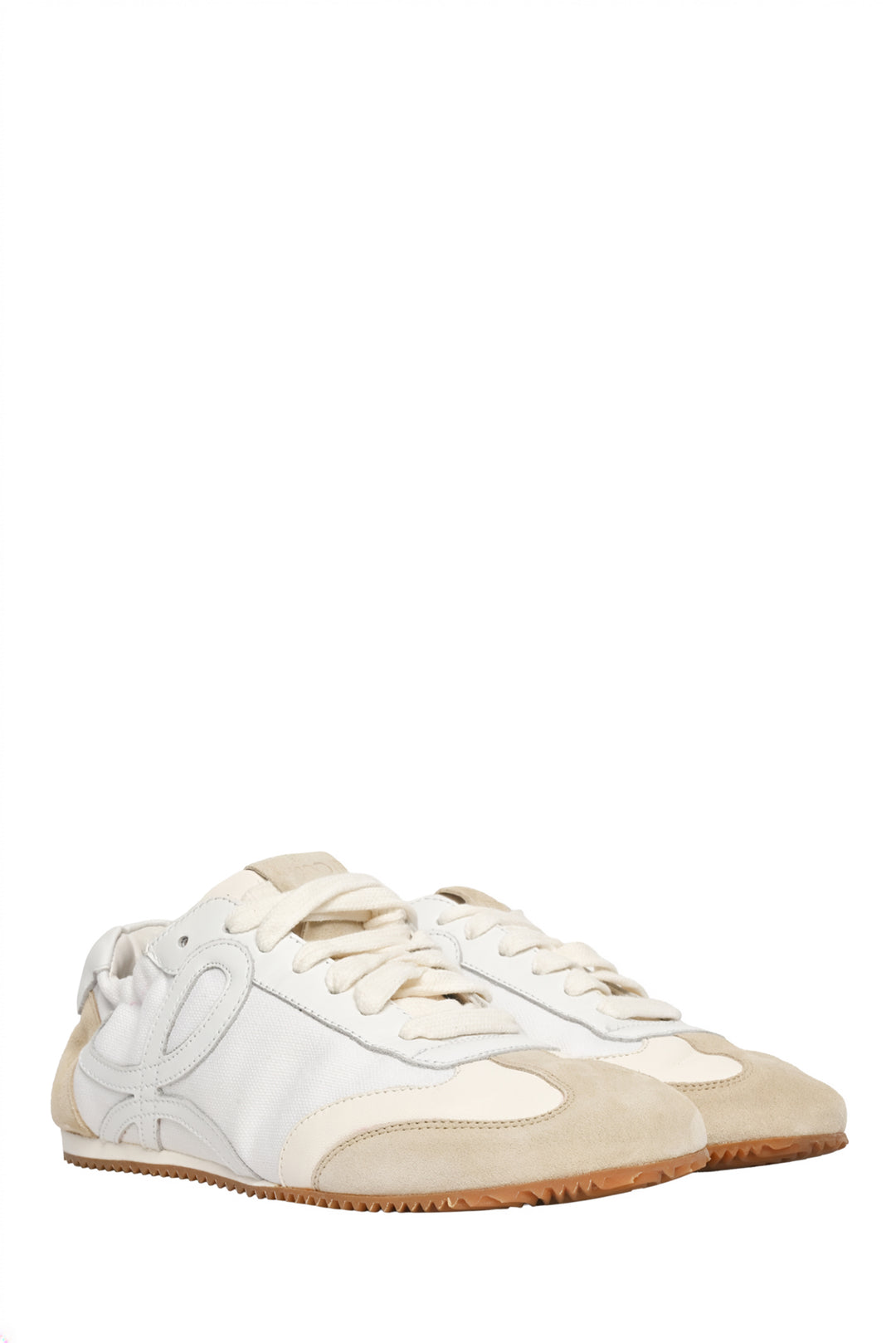 Loewe Size 37 Canvas & Suede Ballet Runner Sneaker