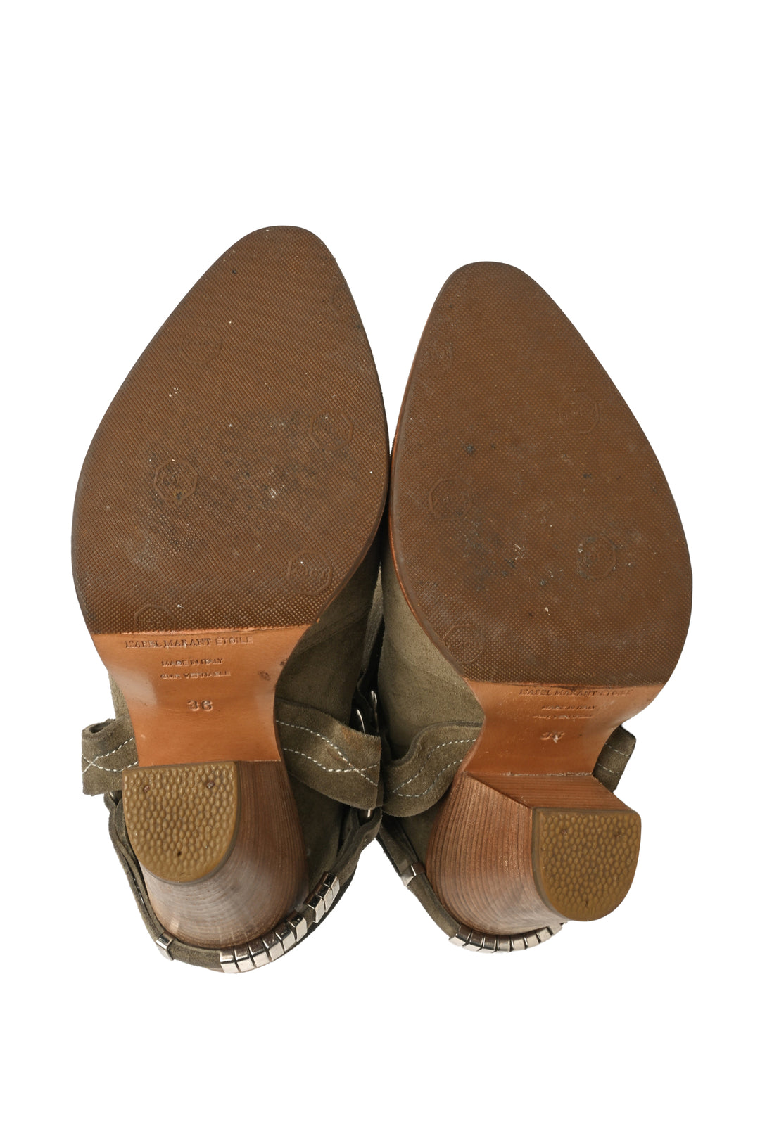 Isabel Marant Etoile Size 36 Rawson Gaucho Western Suede Ankle Boots
