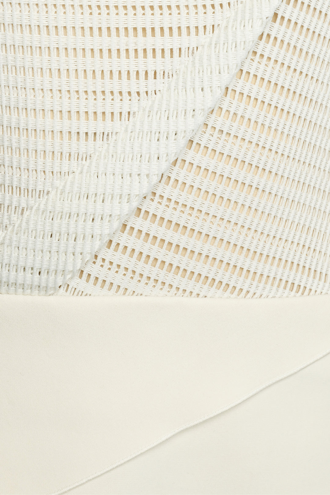 Roland Mouret Size 6 Mesh & Printed Sleeveless Midi Dress