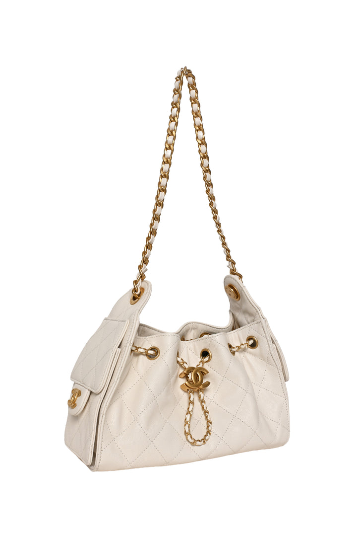 Chanel Caviar Quilted Mini 25 Hobo