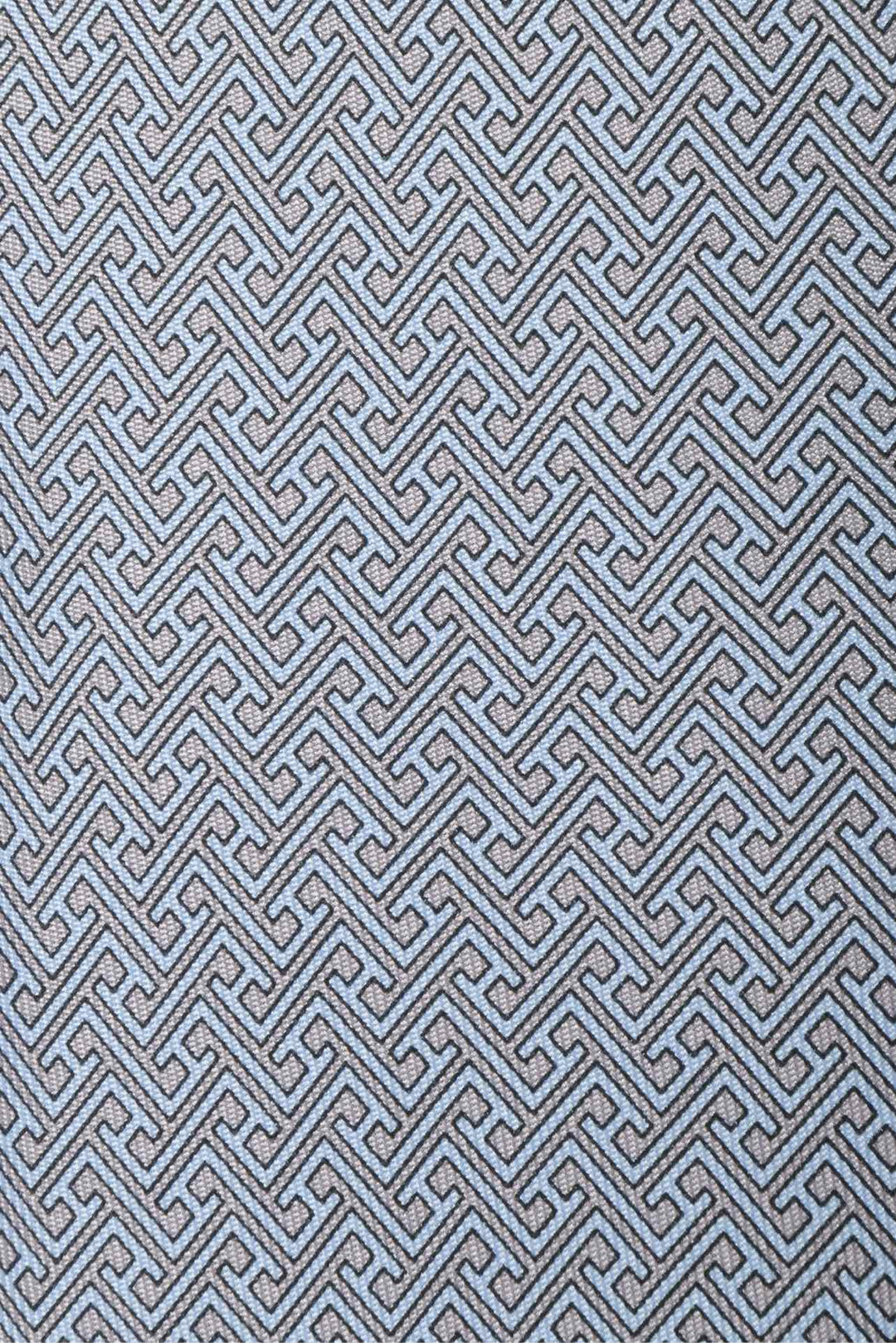 Hermes Men's Faconne H Logo Silk Tie