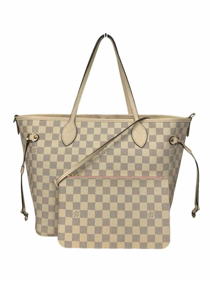 Louis Vuitton Damier Azur Braided Strap Neverfull MM