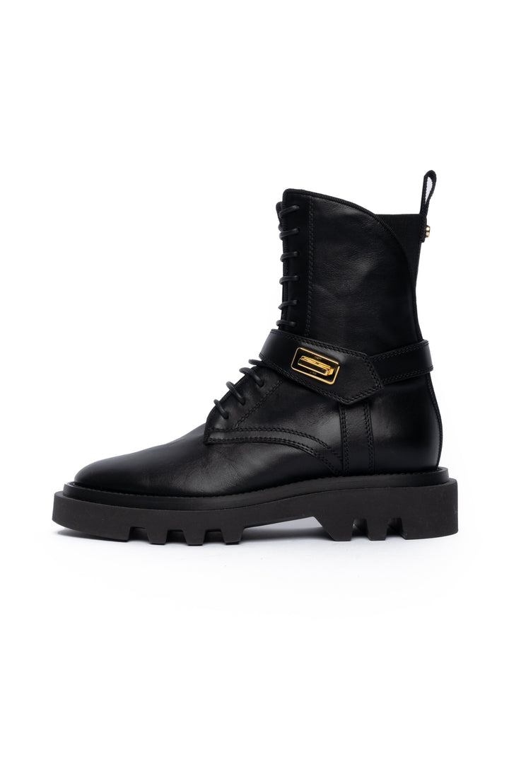 Givenchy Size 35 Eden Combat Ankle Boots