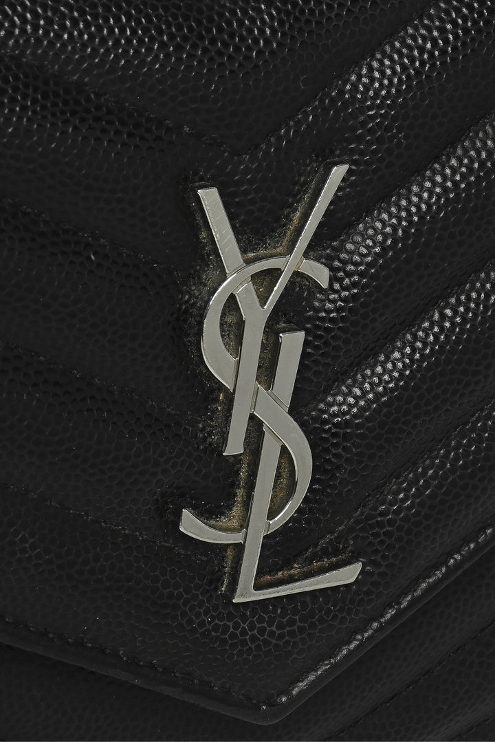 Saint Laurent 2019 Cassandre Envelope Chain Wallet Crossbody