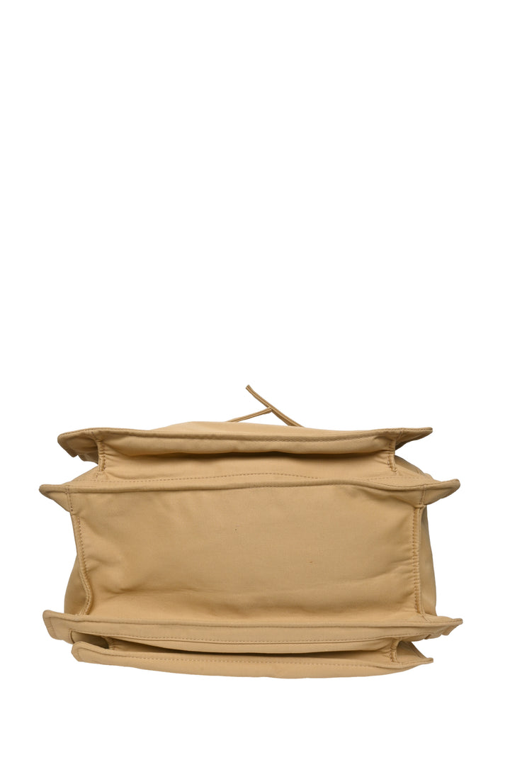 Burberry Trench Logo Embroidered Tote Bag