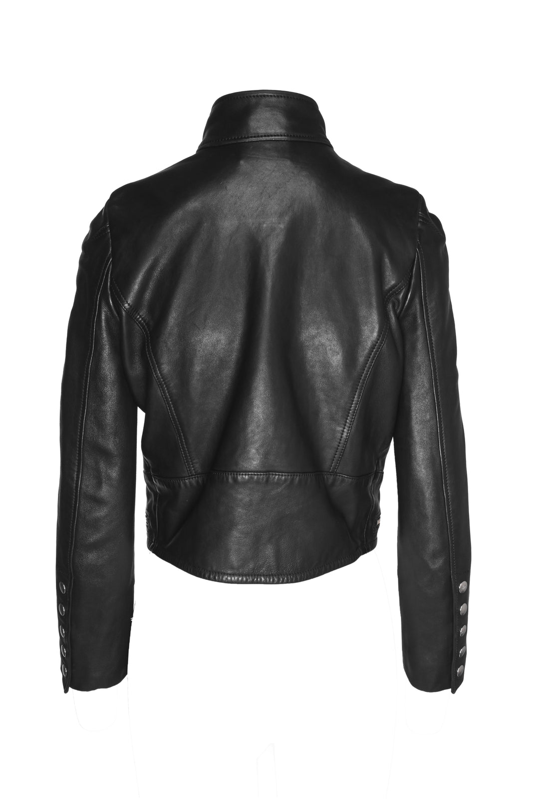 The Kooples Size 2 Leather Moto Jacket