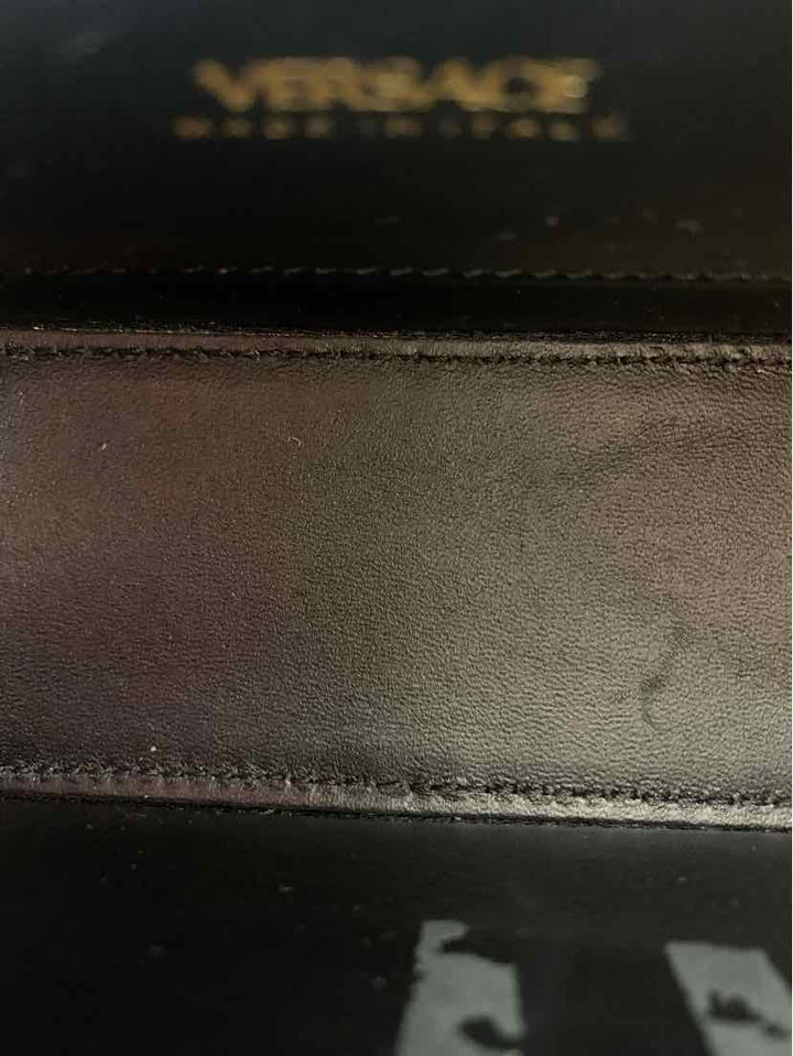 Versace La Medusa Metallic Mini Crossbody Bag