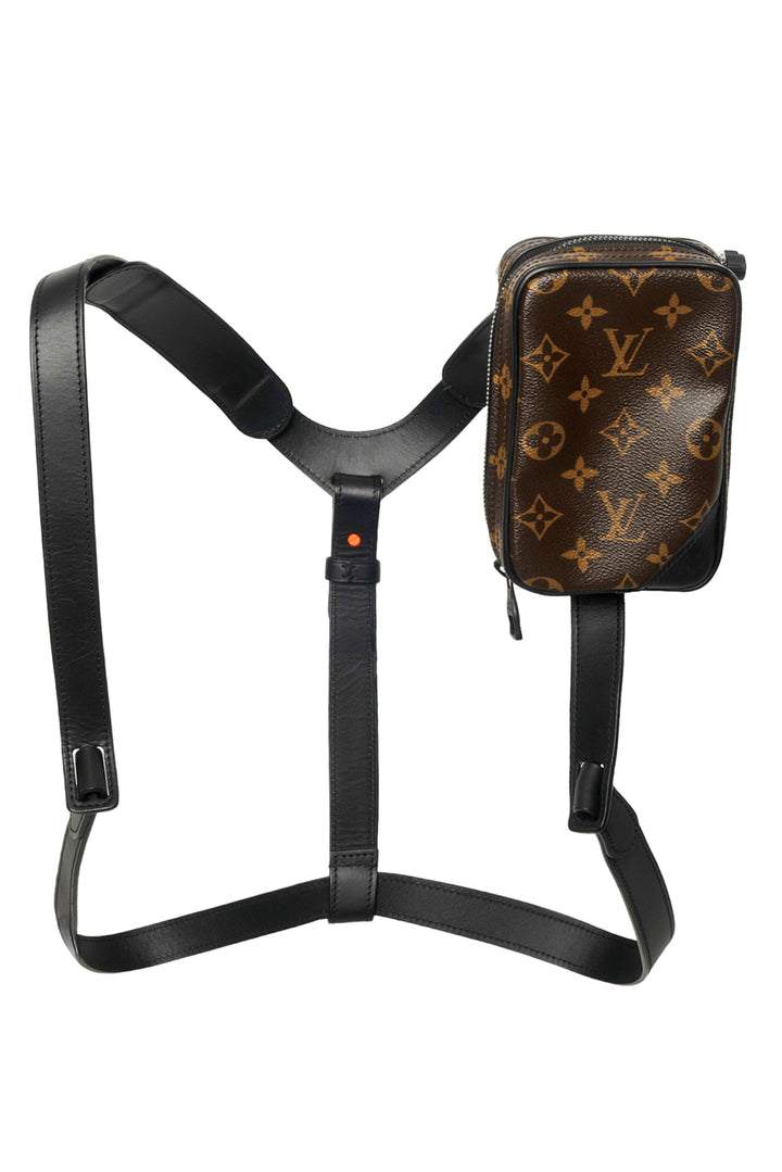 Louis Vuitton 2019 Monogram Canvas & Leather Utility Harness Crossbody Bag