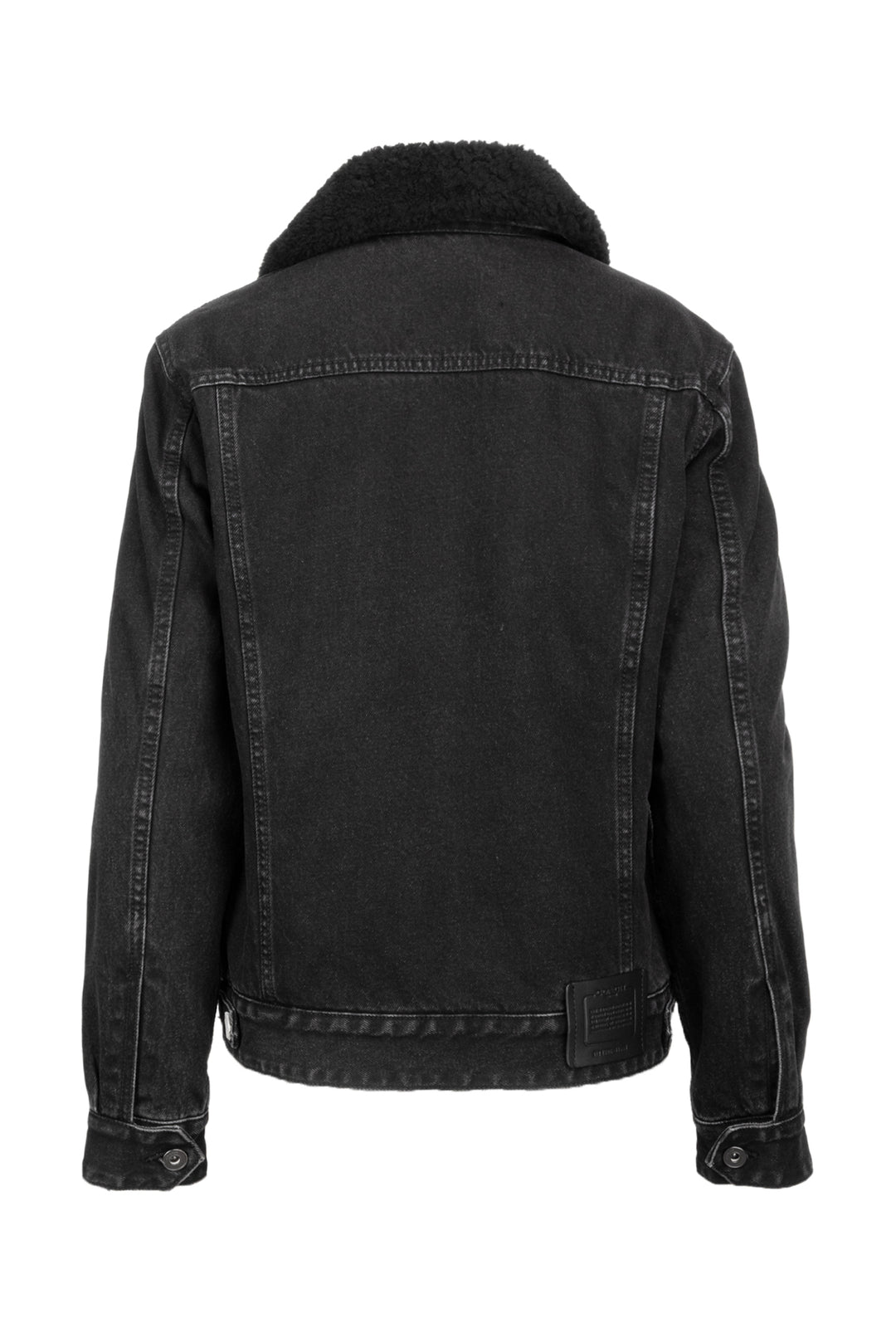 Coach Size XS Men's Sherpa Lined Denim Jacket