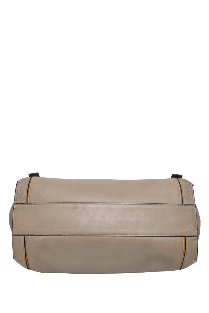 Chloe Medium Milo Leather Shopping Tote