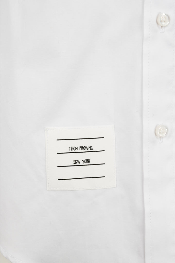 Thom Browne Size 42 Classic Long Sleeve Button Down Point Collar Shirt