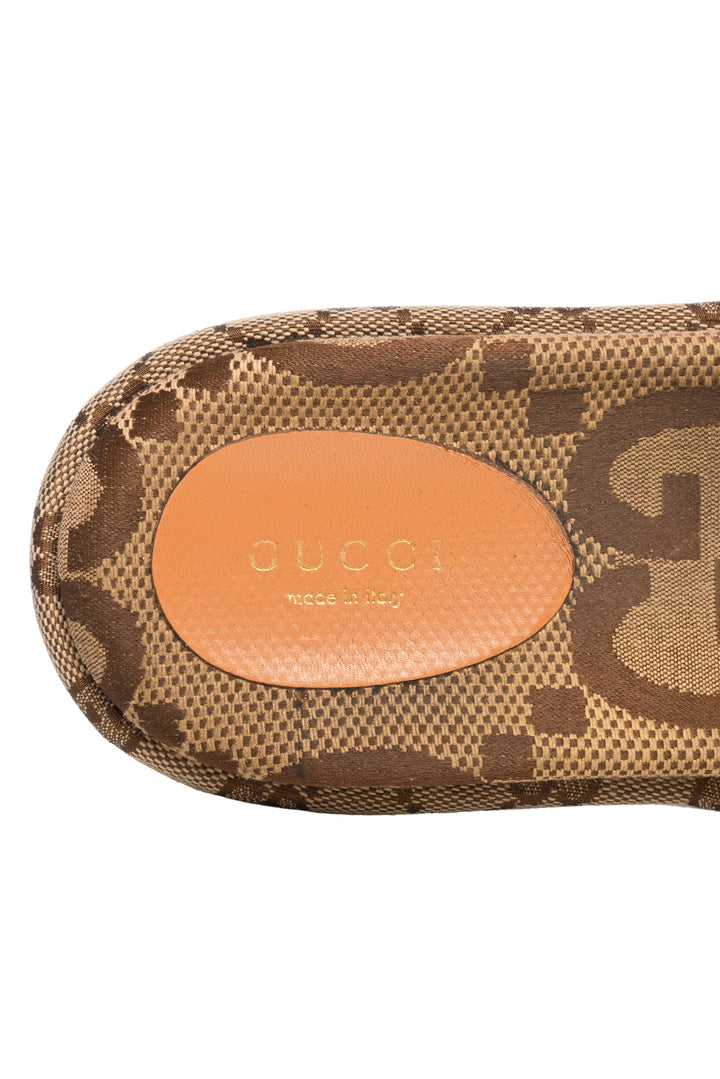 Gucci Size 38.5 Platform Slides