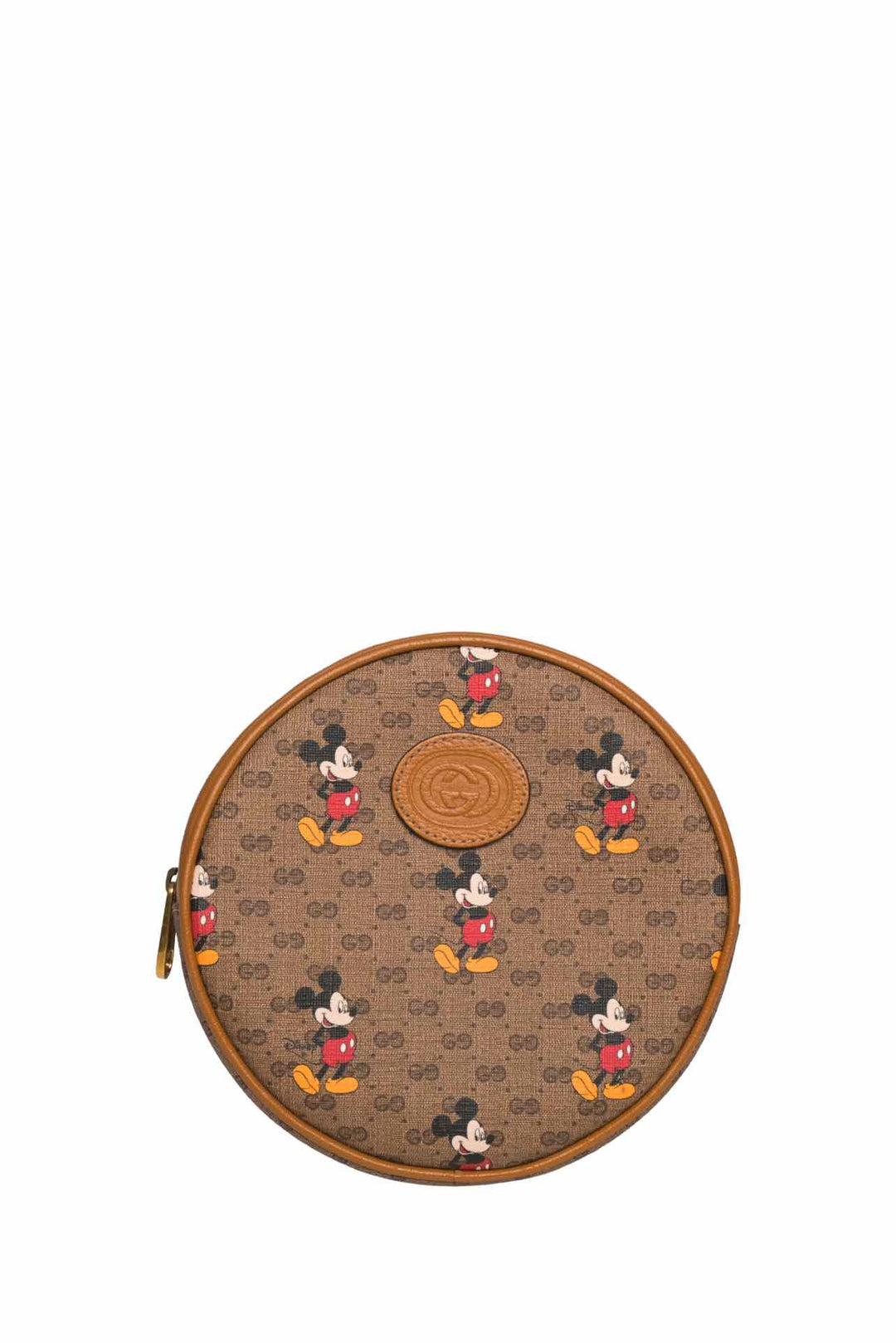 Gucci x Disney Mini Vintage GG Supreme Monogram Mickey Mouse Round BackPack