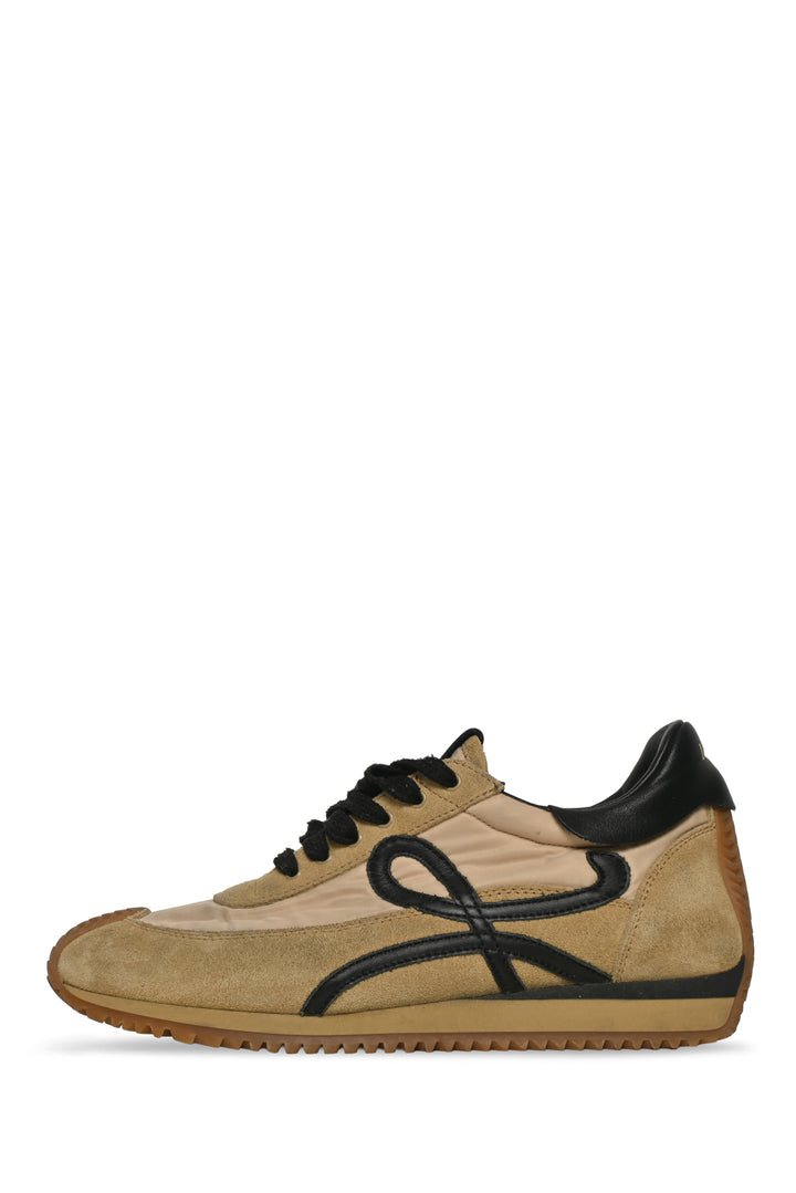 Loewe Size 40 Flow Runner Nylon & Suede Sneakers