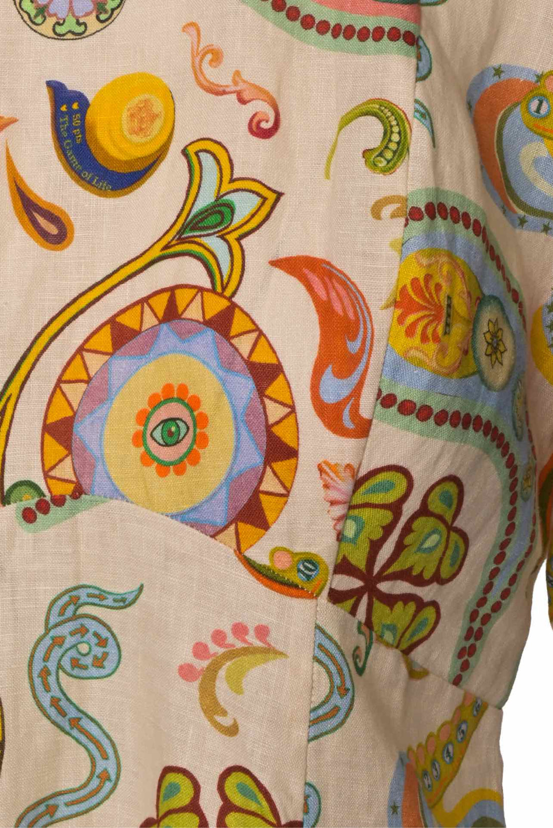 Alemais Size 4 Arcade Paisley Midi Dress