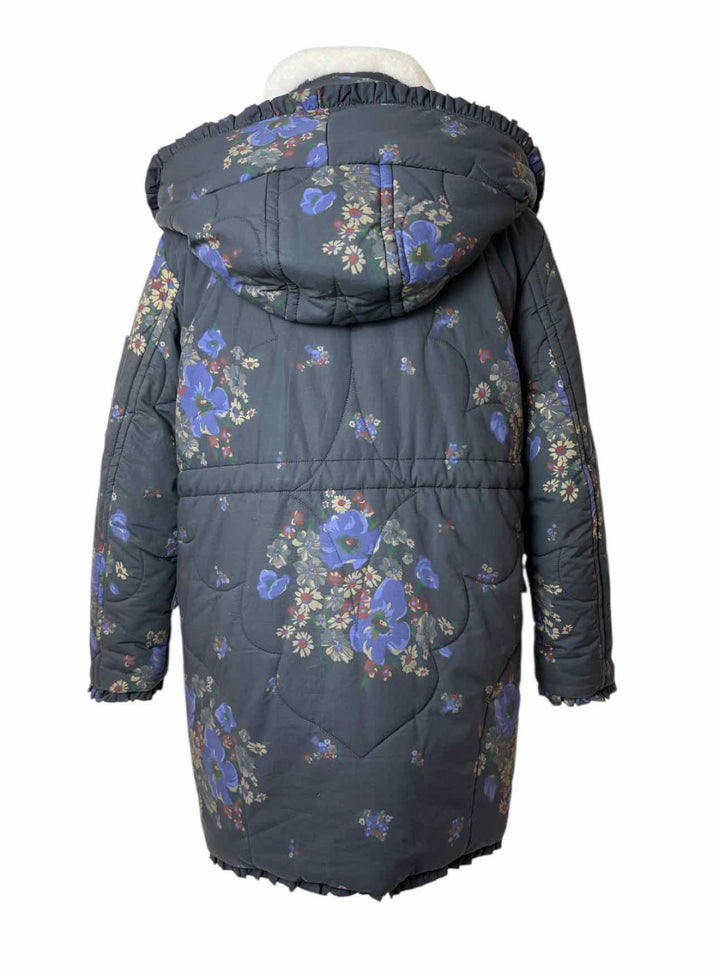 Coach Eiderdown Floral Quilted Size 6 Coat