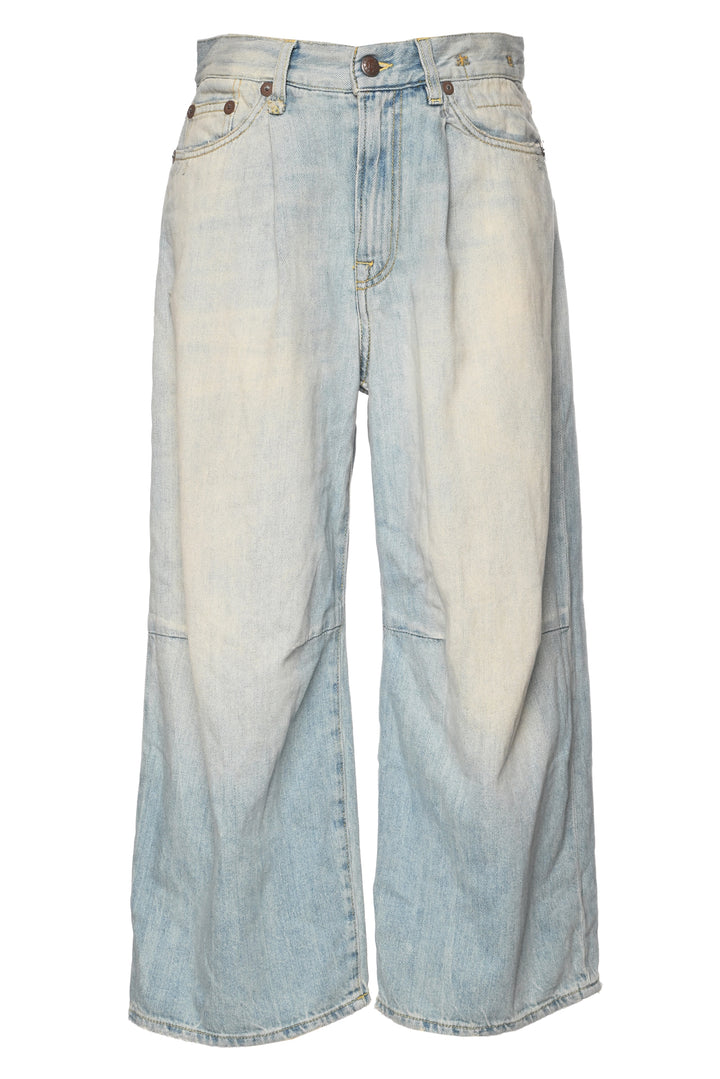 R13 Size 24 Crop Wide Leg Jeans