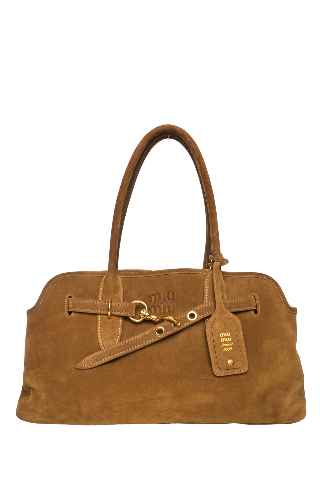 Miu Miu Adventure Suede Bag