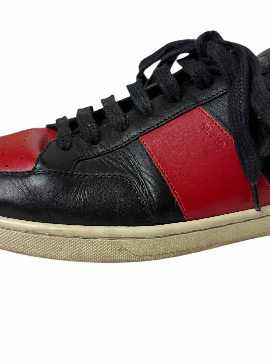 Saint Laurent Size 42 Men's Court Classic Low Sneakers SL/10 Sneakers