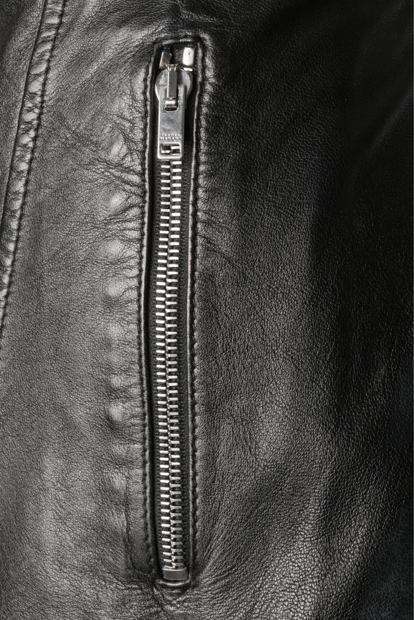 Isabel Marant Size 42 Azizae Leather Mini Skirt