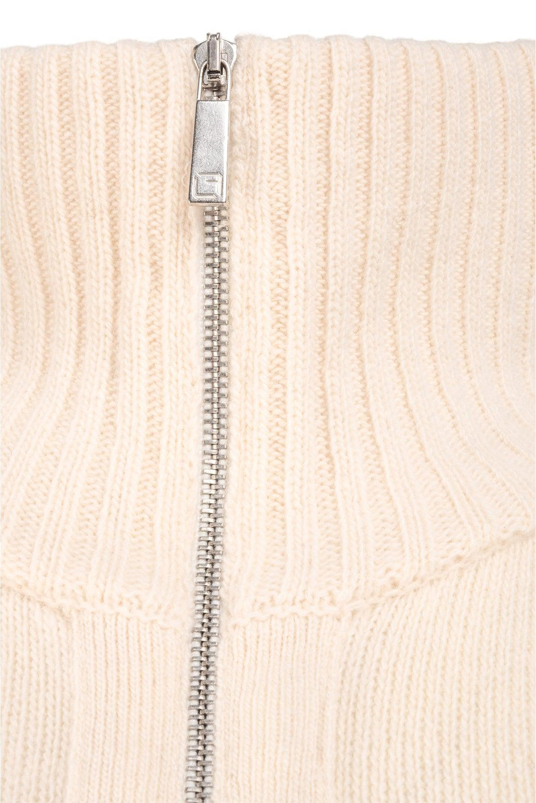 Lafayette 148 Size S Wool & Cashmere Zip Front Cardigan